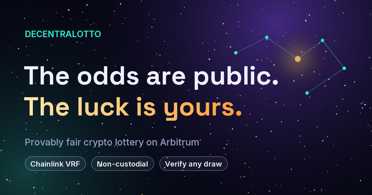 Crypto Lottery Archive: Live & Past Draw Results | DecentraLotto